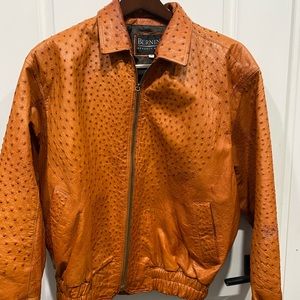 Bernini Mens Ostrich jacket